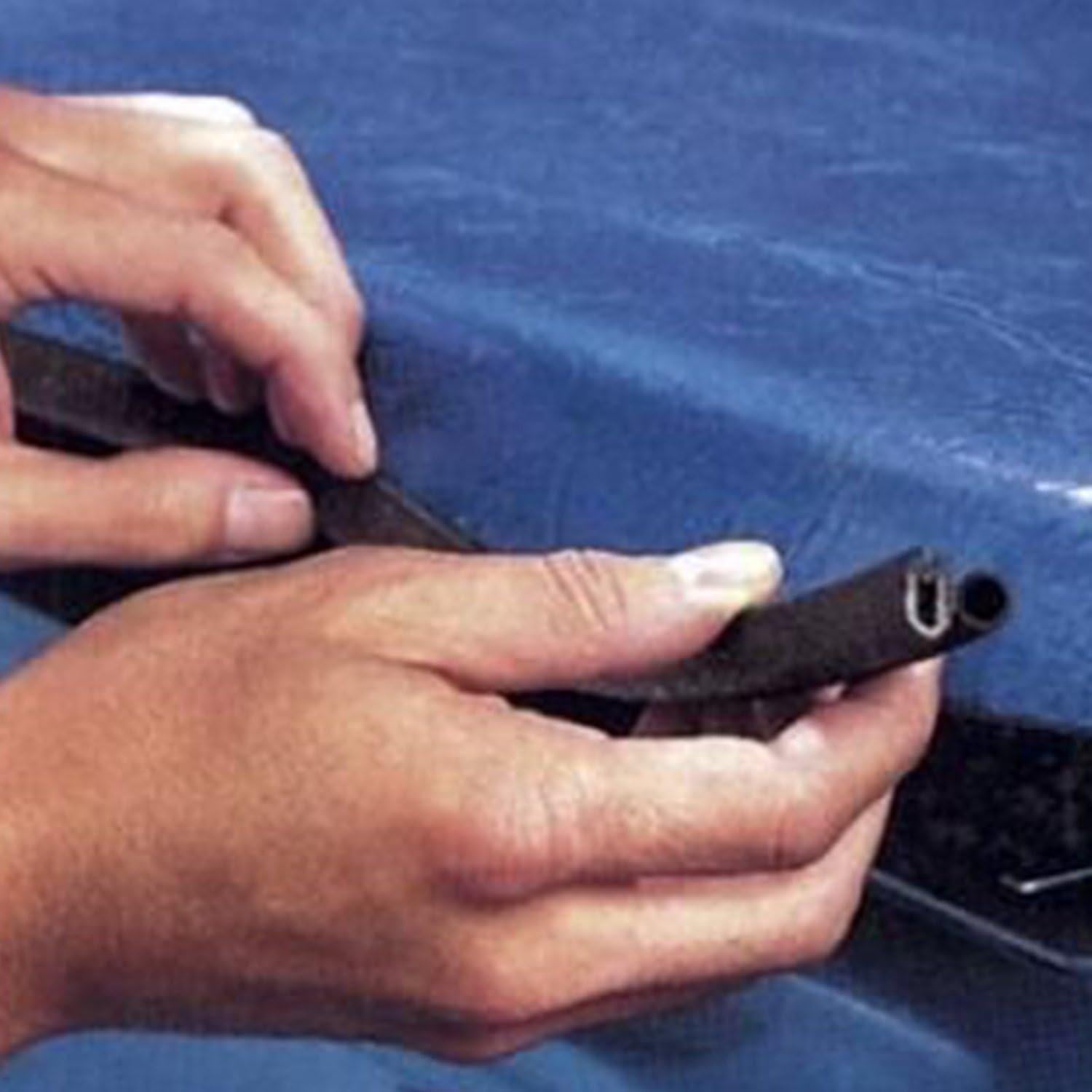 Sello de goma U impermeable US-Auto 0.91 m para puertas y ventanas