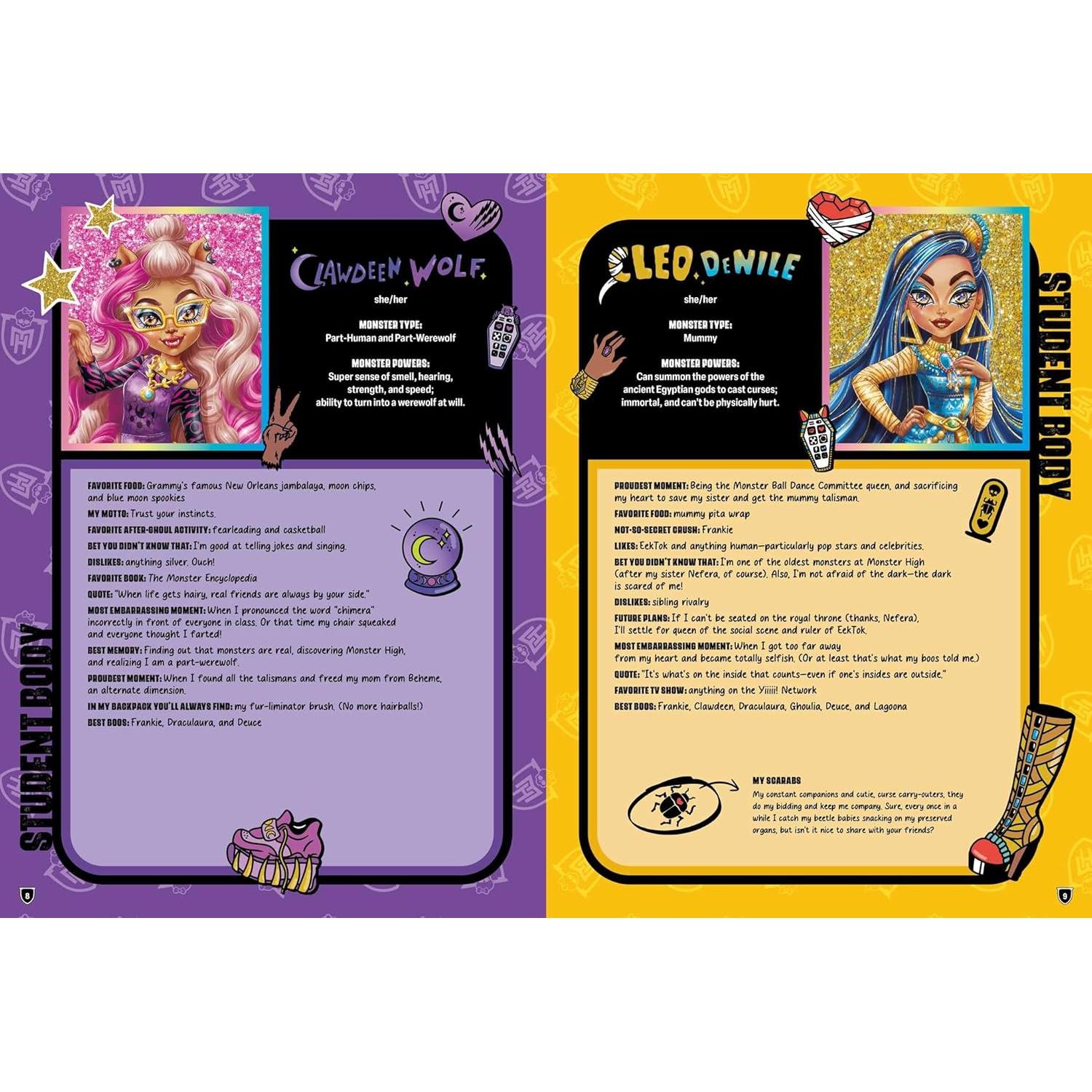 Monster High Fearbook