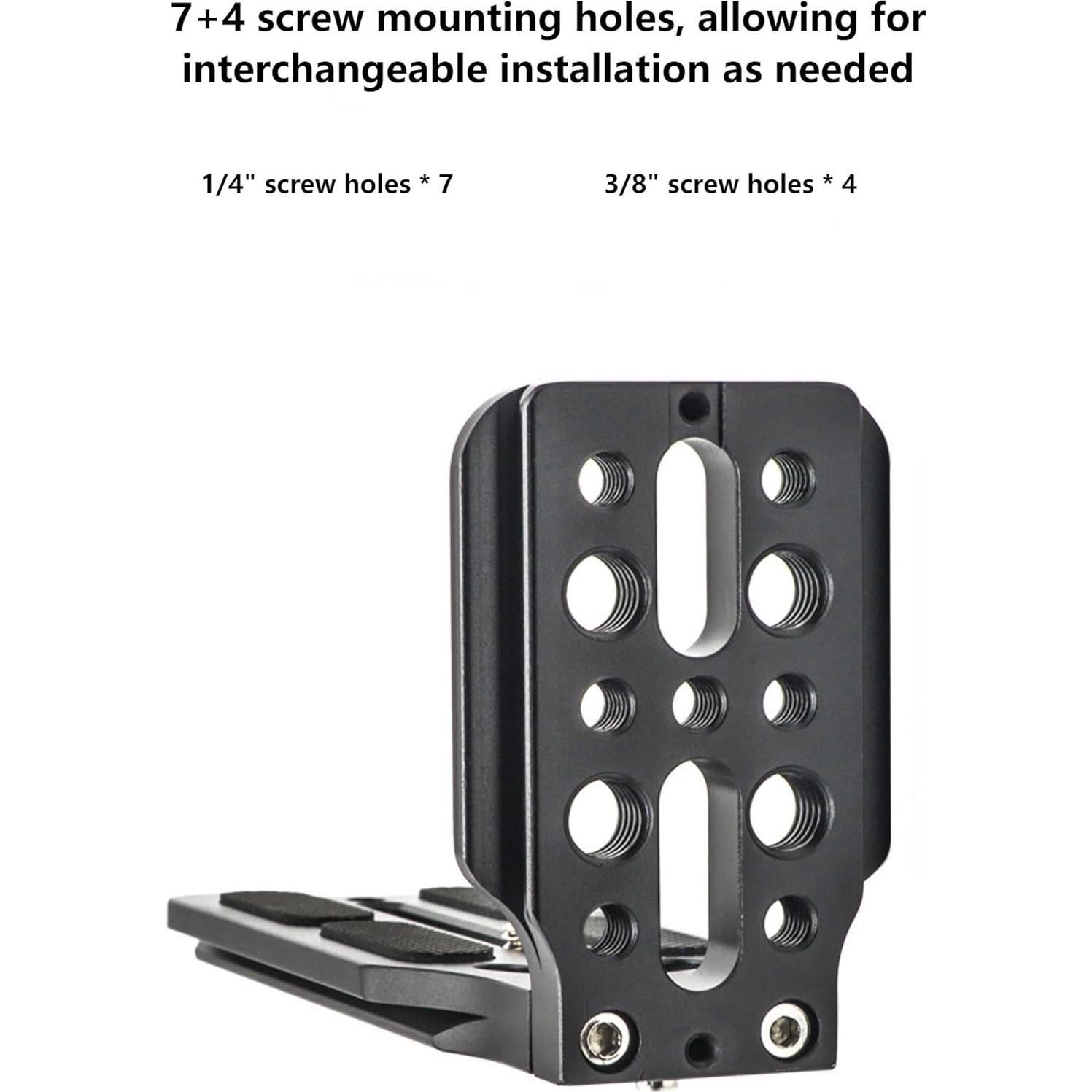 Placa L Universal de Liberación Rápida DIVJINGHAO para DSLR y Sin Espejo