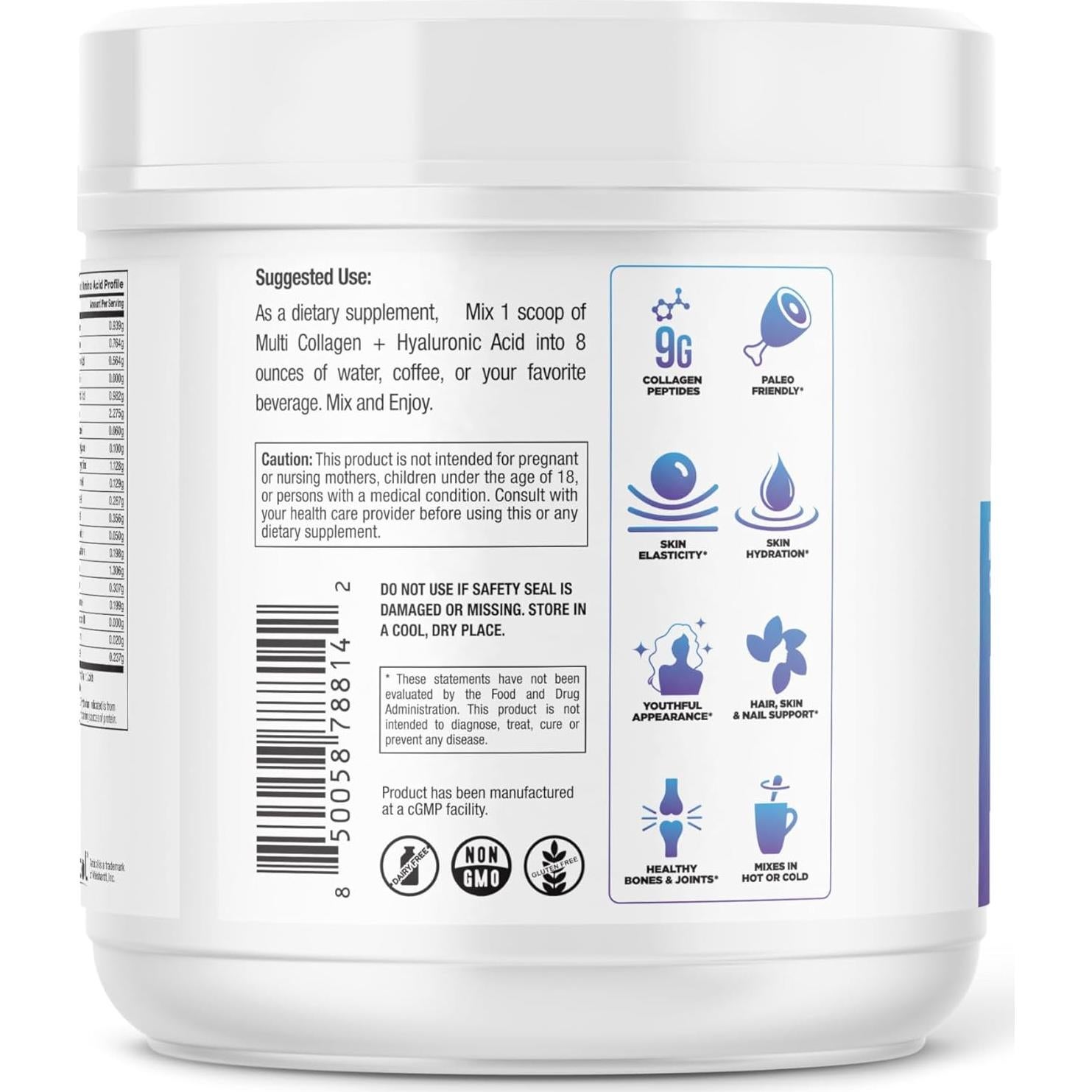 Colágeno en Polvo Dr. Emil Sabor Pastel de Manzana 320g