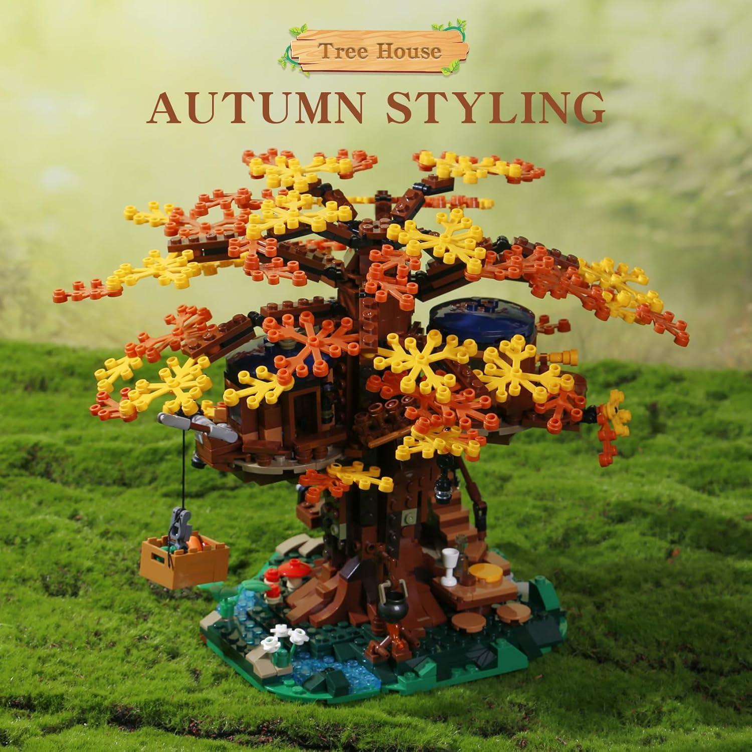 Juego de Construcción Casa en el Árbol Bibilock 1027 PCS