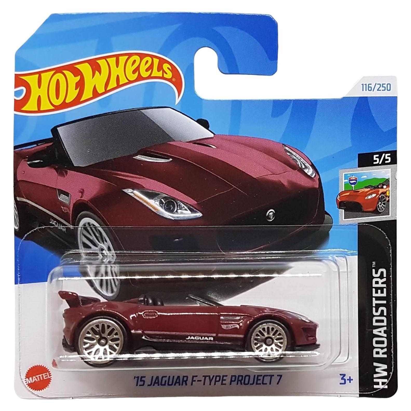 Hot Wheels Jaguar F-Type Project 7 1:64 - Mattel 2024