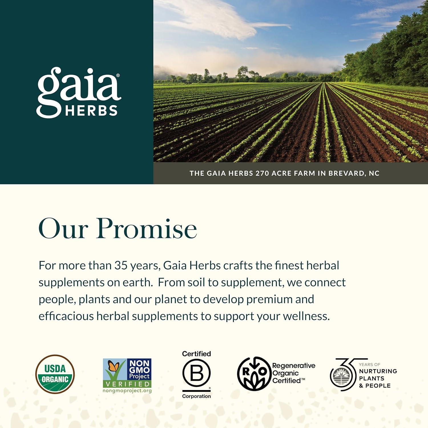 Cápsulas de Cúrcuma Suprema Gaia Herbs - 30 Veganas