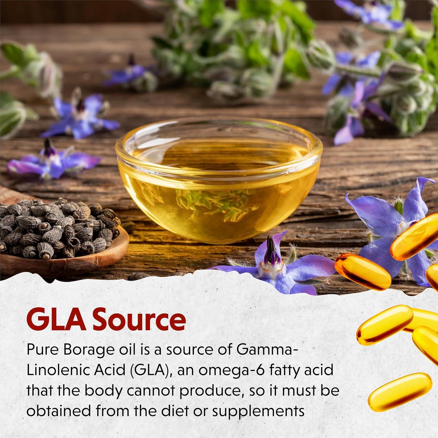 Suplemento de Aceite de Borraja Barlean's 1000 mg 60 Cápsulas