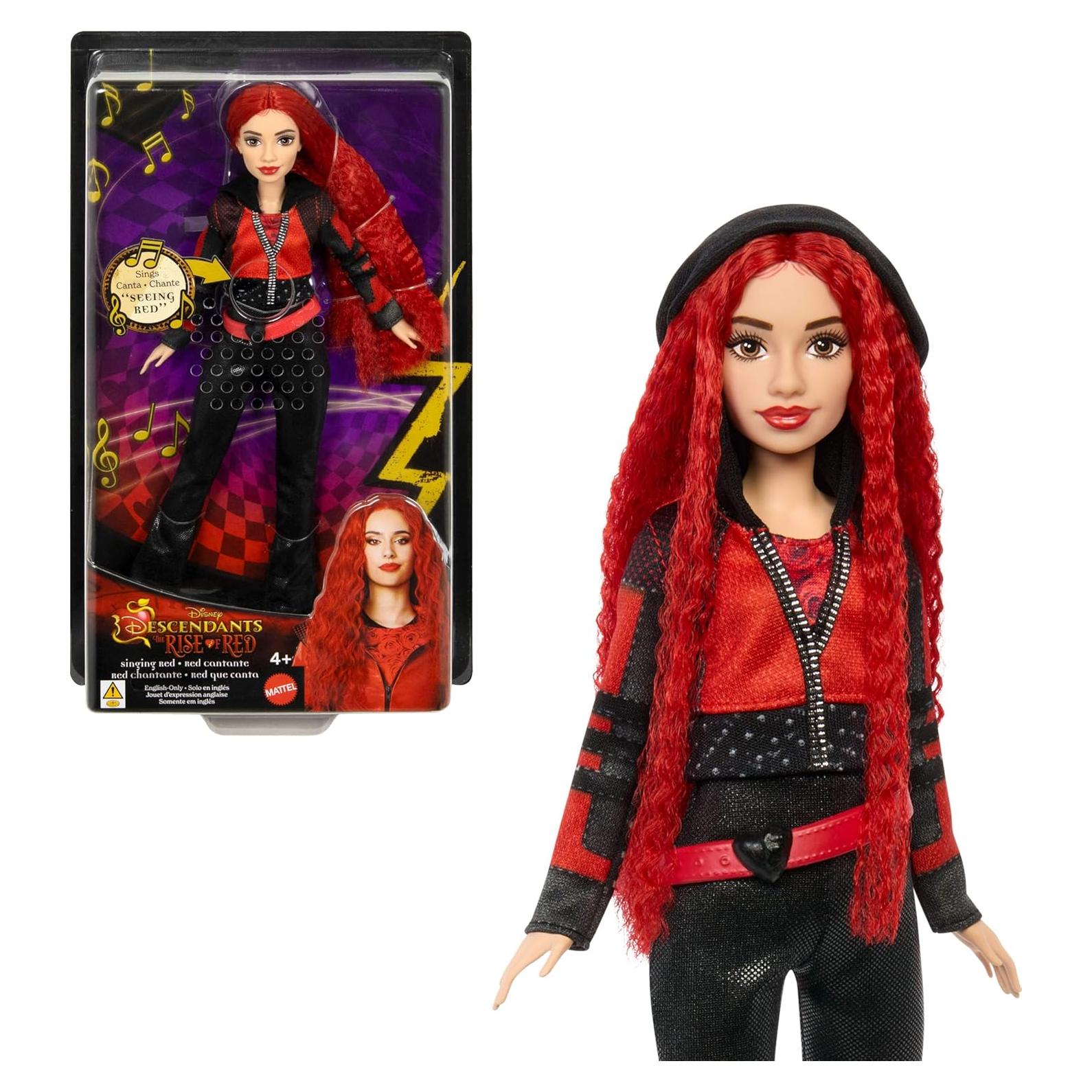 Muñeca Roja Cantante Mattel Disney Descendants 27.94 cm