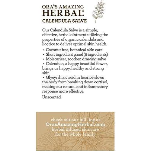 Crema de Caléndula Ora's Amazing Herbal 28g Sin Parabenos