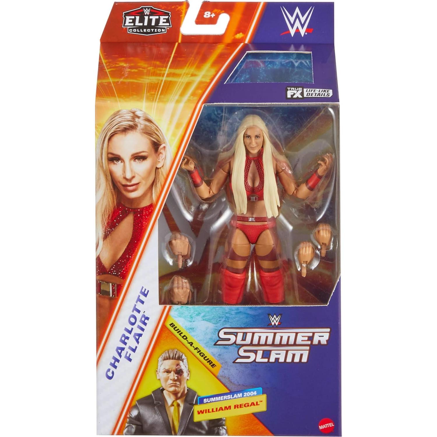 Figura de Acción Mattel WWE Elite Charlotte Flair 26,67 cm