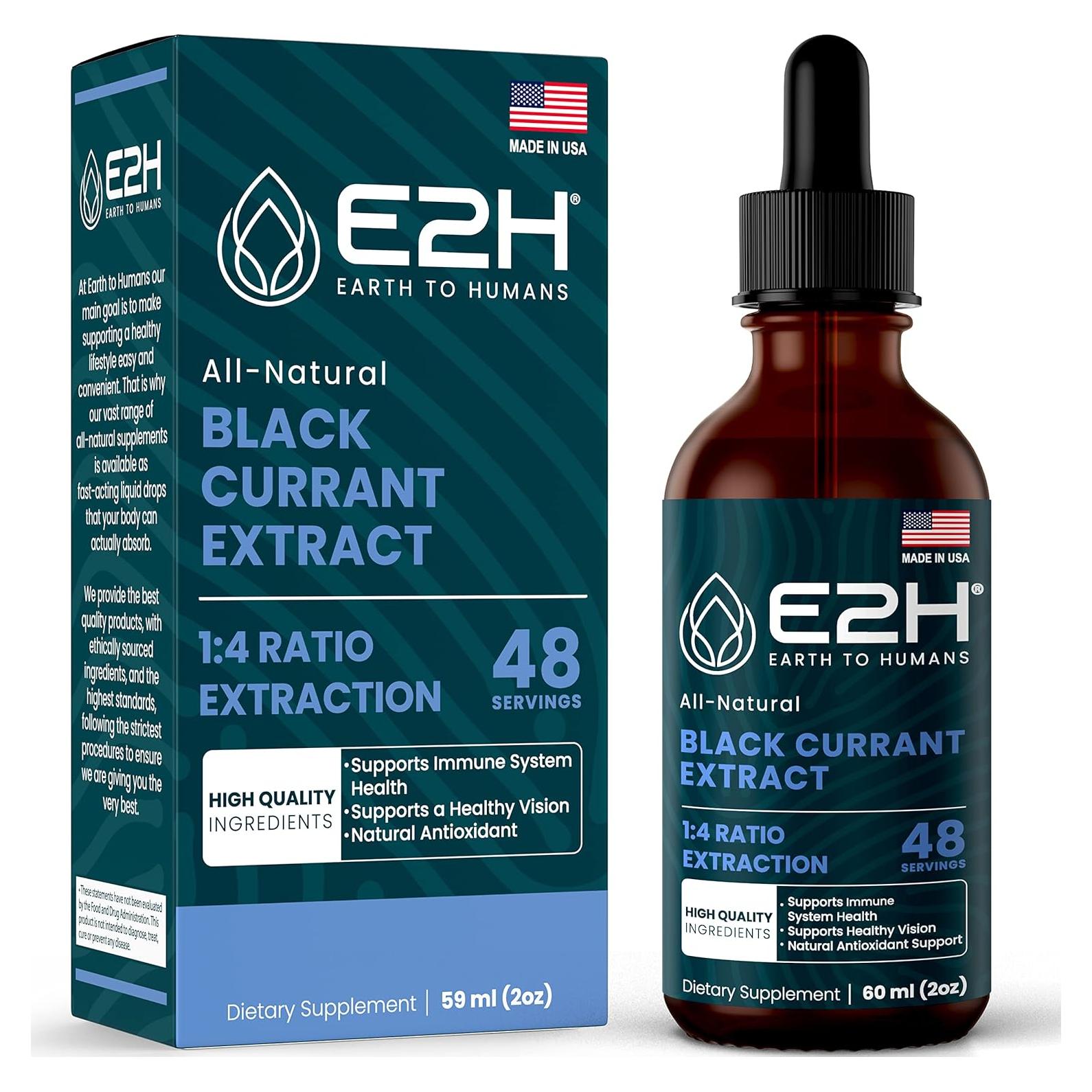Extracto Natural de Grosella Negra E2H 59 ml - Salud Inmunológica