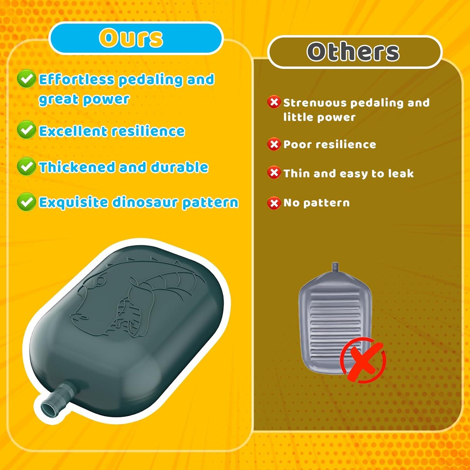 Lanzador de Cohetes de Dinosaurio Otoseth - 4 Cohetes, 30.48 m