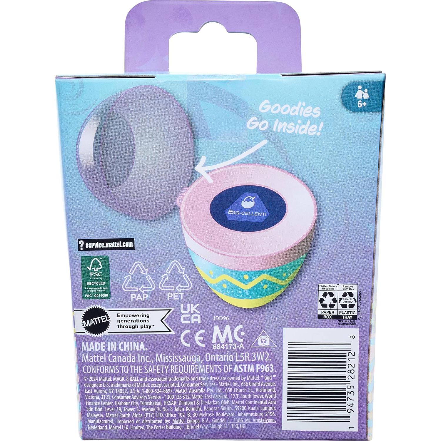 Juguete de Adivinación Mattel Huevo Mágico 8 de Pascua
