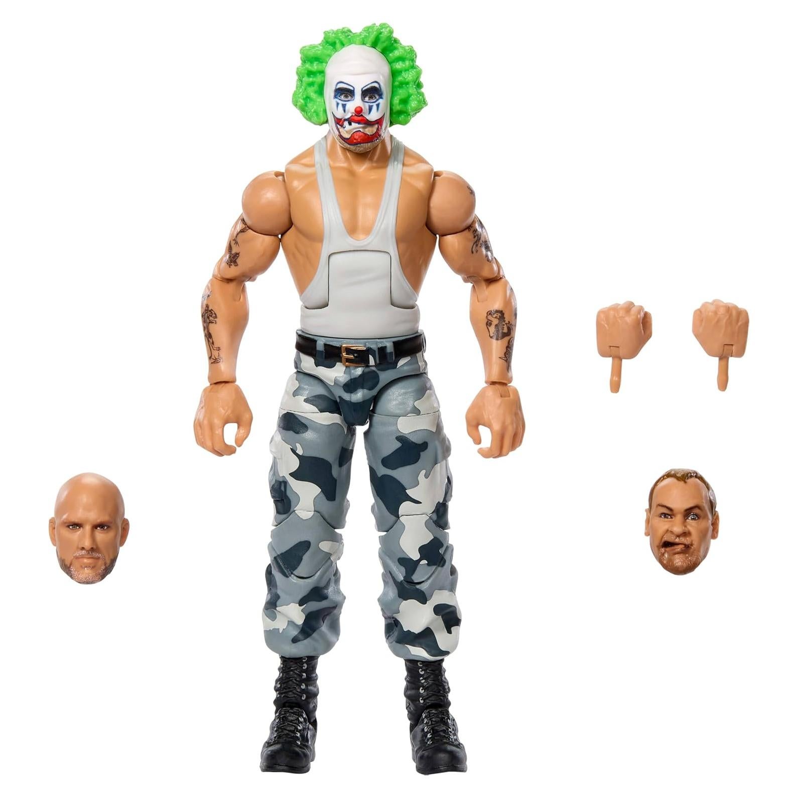 Figura de Acción Mattel WWE Elite Bushwhacker Luke 15 cm
