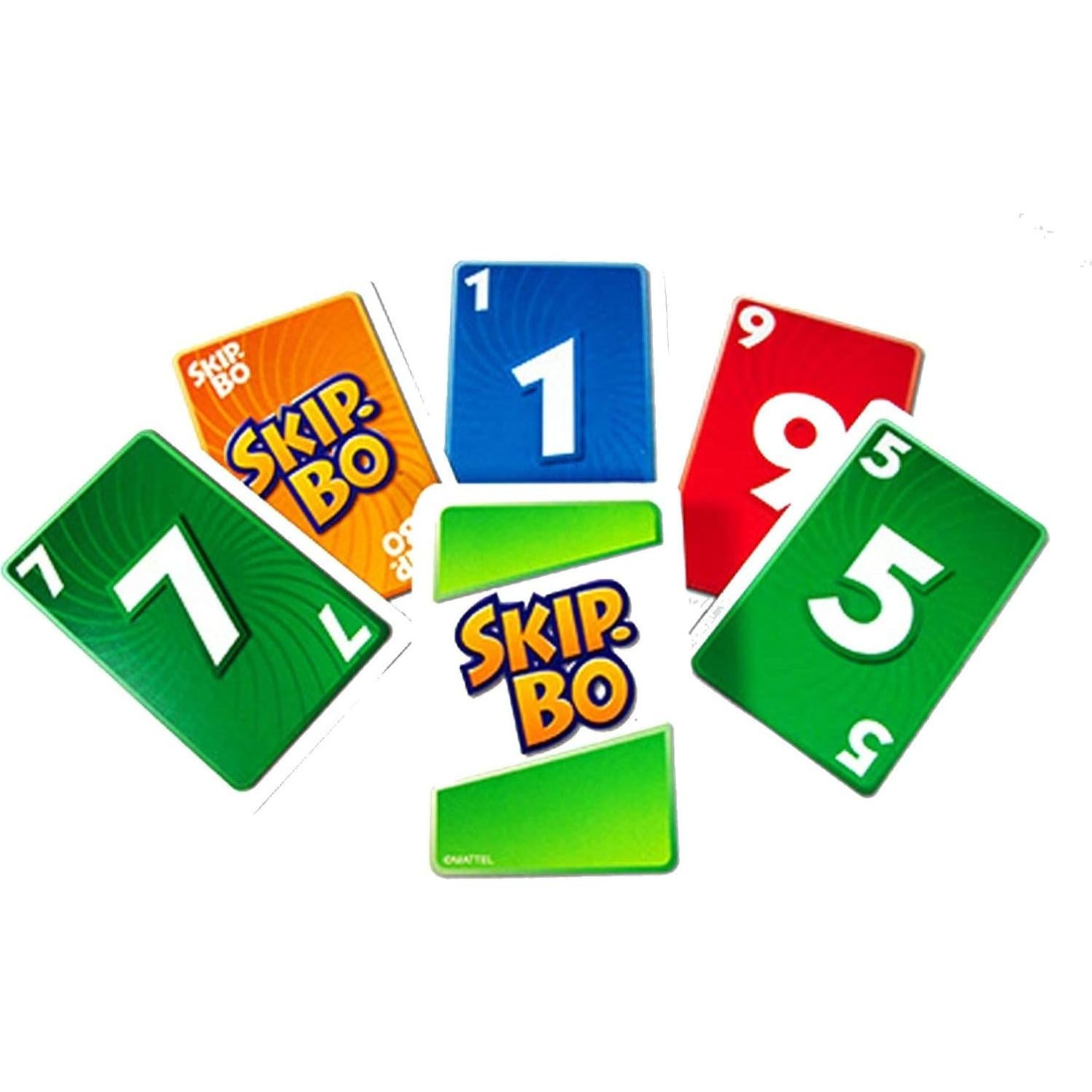 Juego de cartas Phase 10 y Skip-Bo Mattel para 2 a 7 jugadores