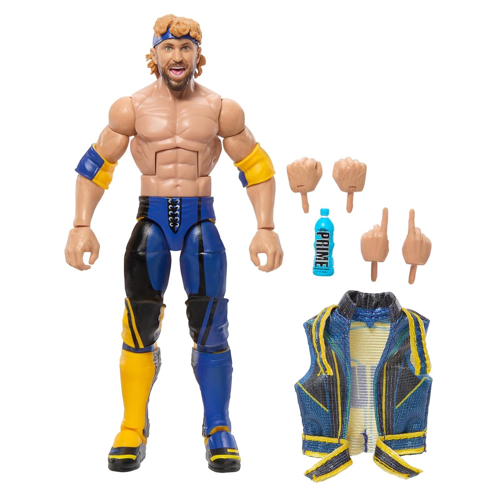 Figura de Acción Mattel WWE Elite Logan Paul 15.24 cm con Accesorios