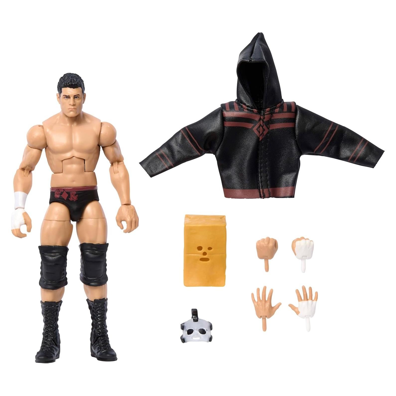Figura de Acción Elite Mattel WWE Cody Rhodes 15.24 cm