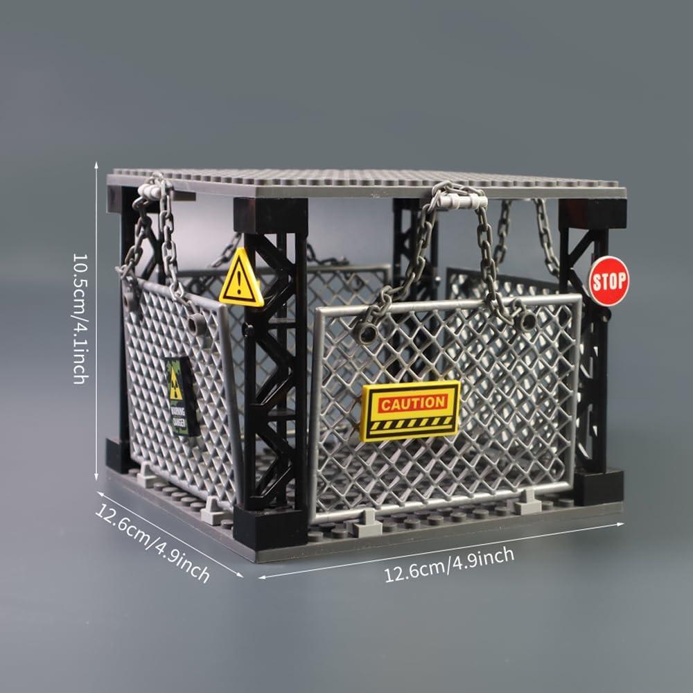 Conjunto de Bloques de Construcción JQARCH Jaula Cerrada 120 Piezas