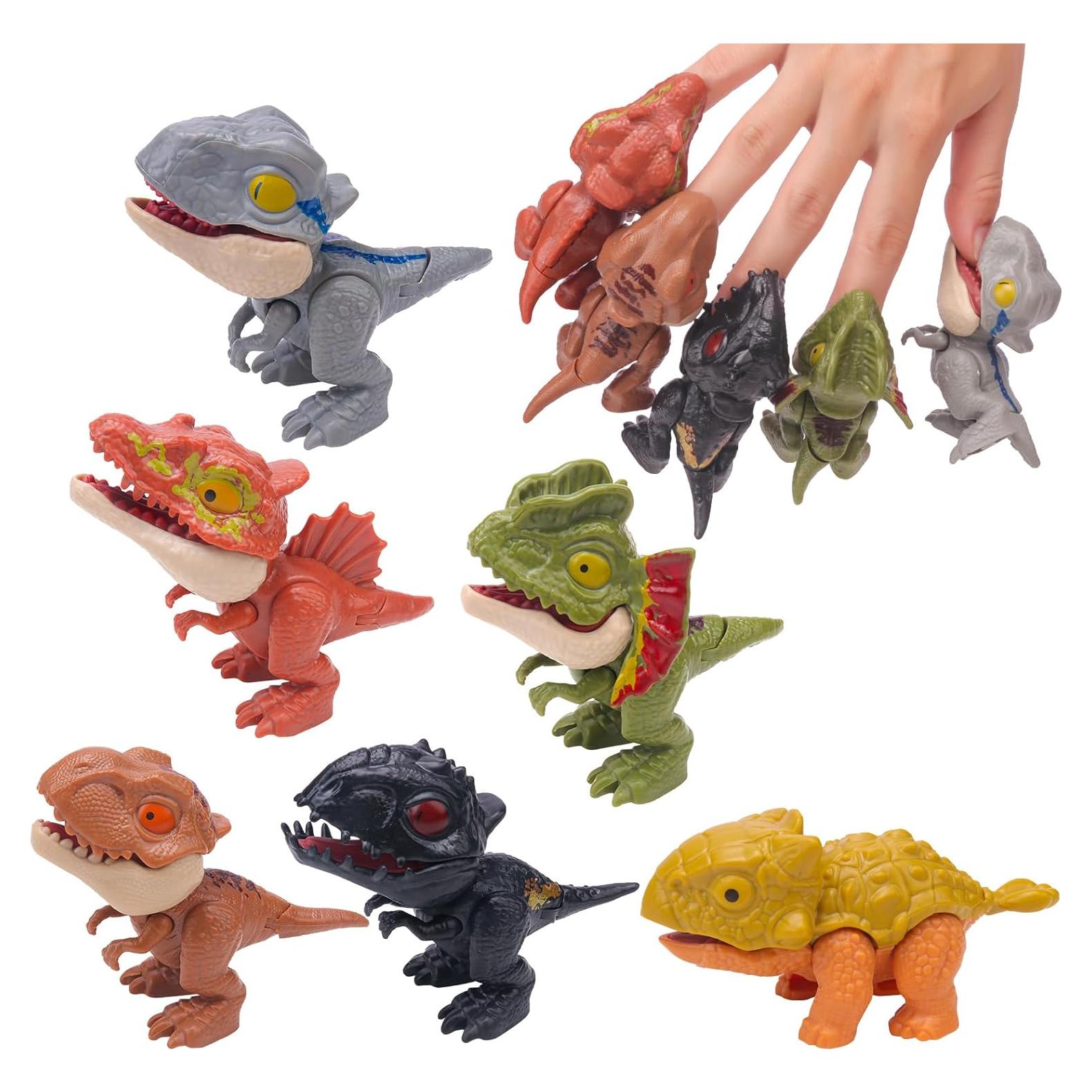 Juguetes de Dinosaurios para Dedos Zwish - 6 Piezas Creativas