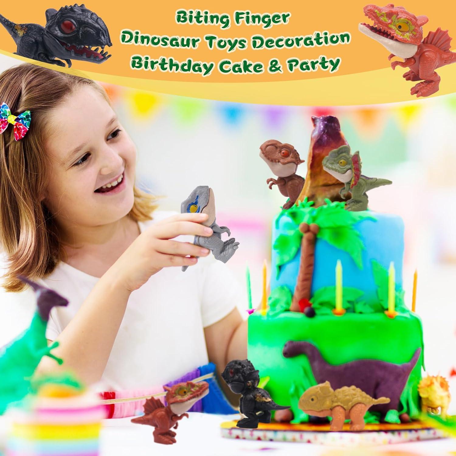 Juguetes de Dinosaurios para Dedos Zwish - 6 Piezas Creativas