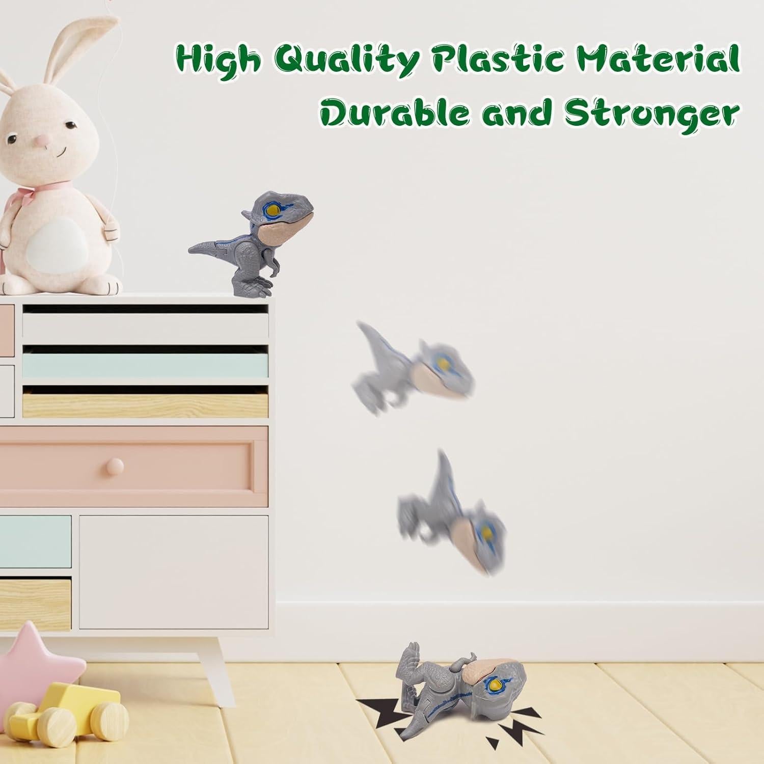 Juguetes de Dinosaurios para Dedos Zwish - 6 Piezas Creativas