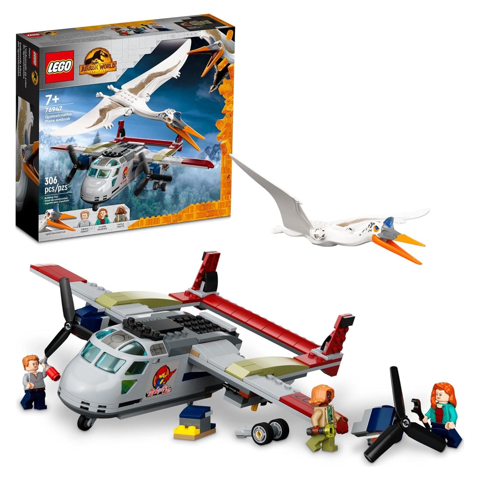 LEGO Mundo Jurásico Emboscada del Avión Quetzalcoatlus 76947