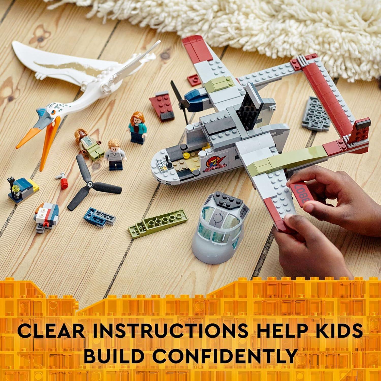 LEGO Mundo Jurásico Emboscada del Avión Quetzalcoatlus 76947