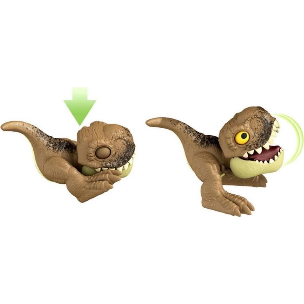 Figura de Acción Tiranosaurio Rex Marrón Mattel 11.4cm