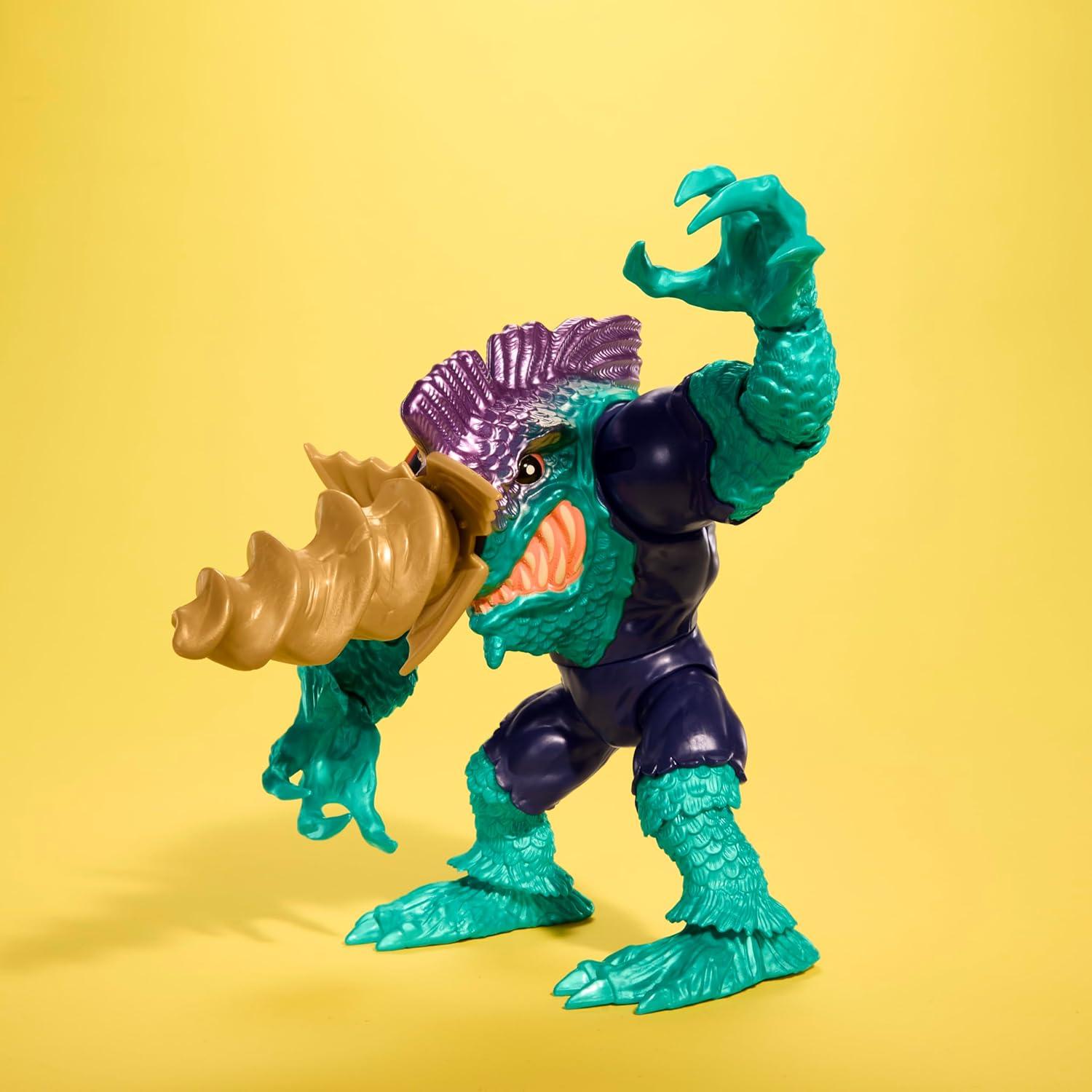 Figura de Acción Mattel Street Sharks Slash 15 cm con Taladro