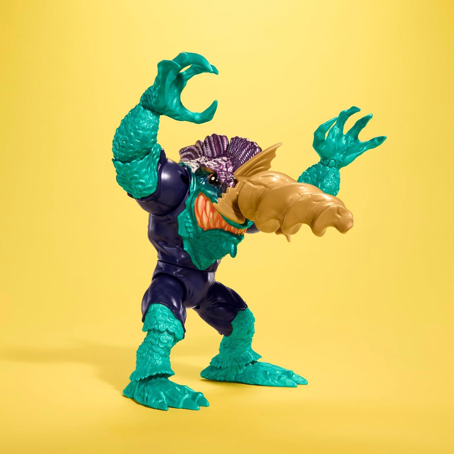 Figura de Acción Mattel Street Sharks Slash 15 cm con Taladro