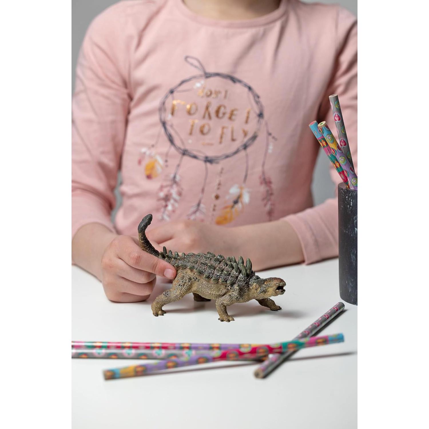 Figura de Dinosaurio Papo Ankylosaurus 13.8x6.8 cm