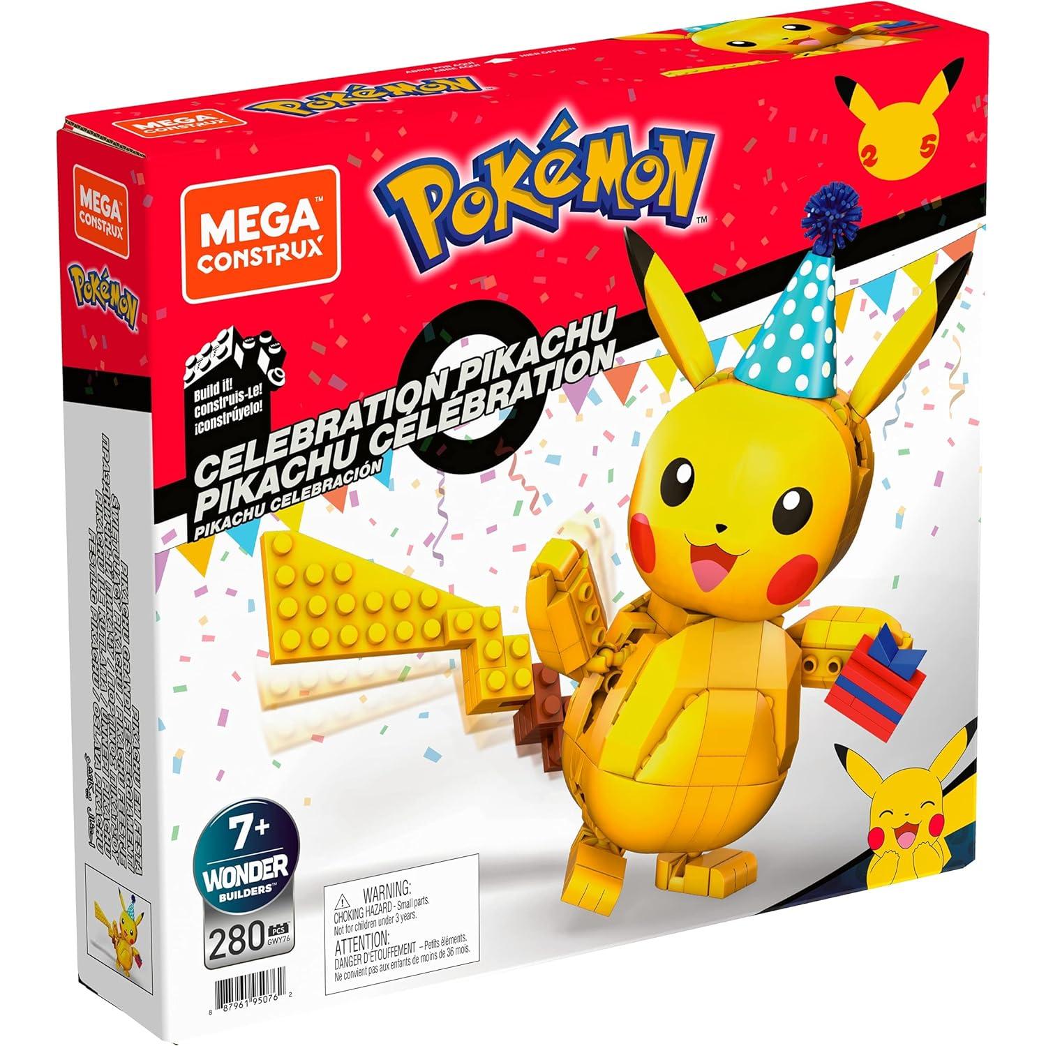 Mega Construx Pikachu 25 Años - Set de Construcción