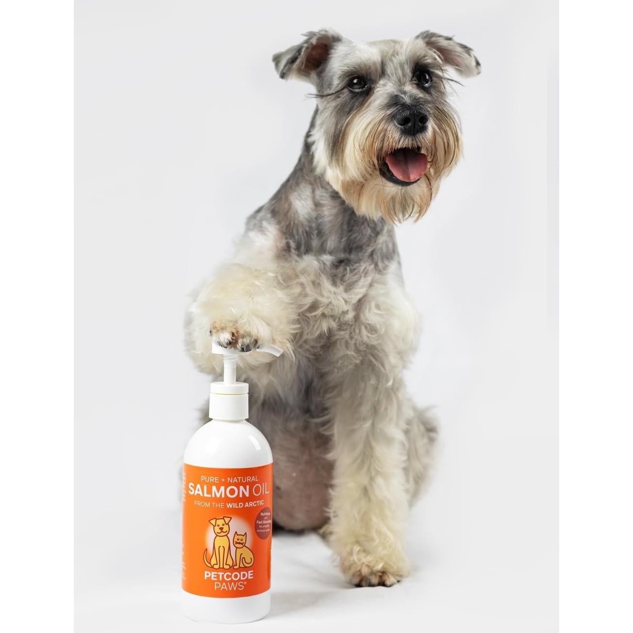 Aceite de Salmón 100% Puro Purecode 0.95 L para Perros y Gatos