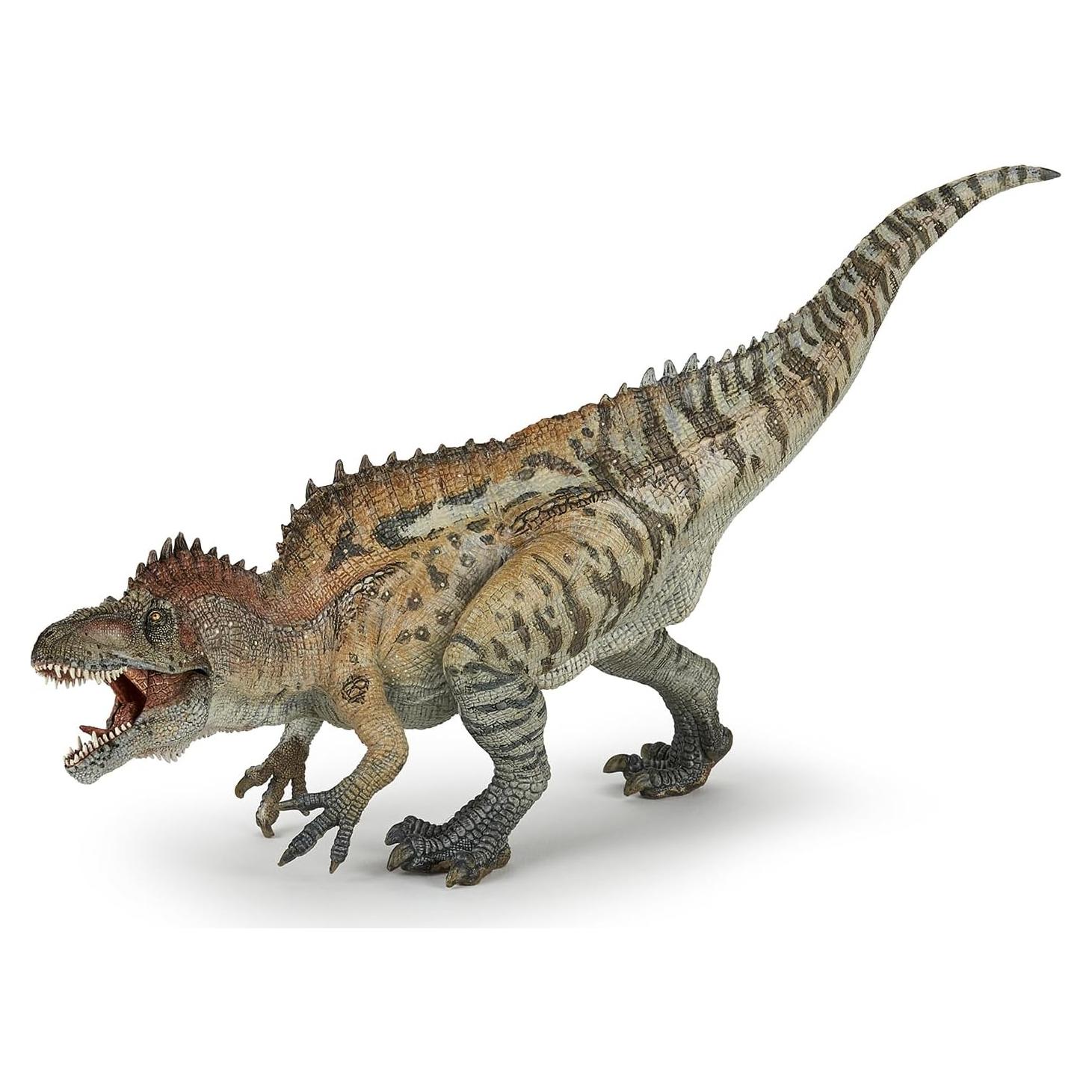Figura Acrocanthosaurus Papo 28 cm Juguete Educativo Pintada a Mano