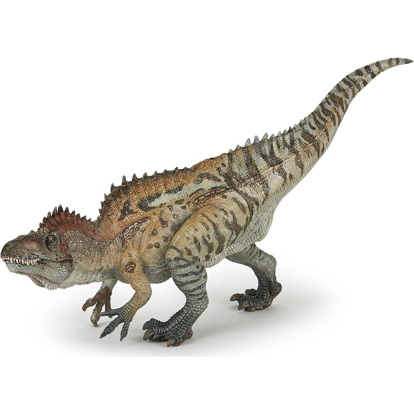 Figura Acrocanthosaurus Papo 28 cm Juguete Educativo Pintada a Mano