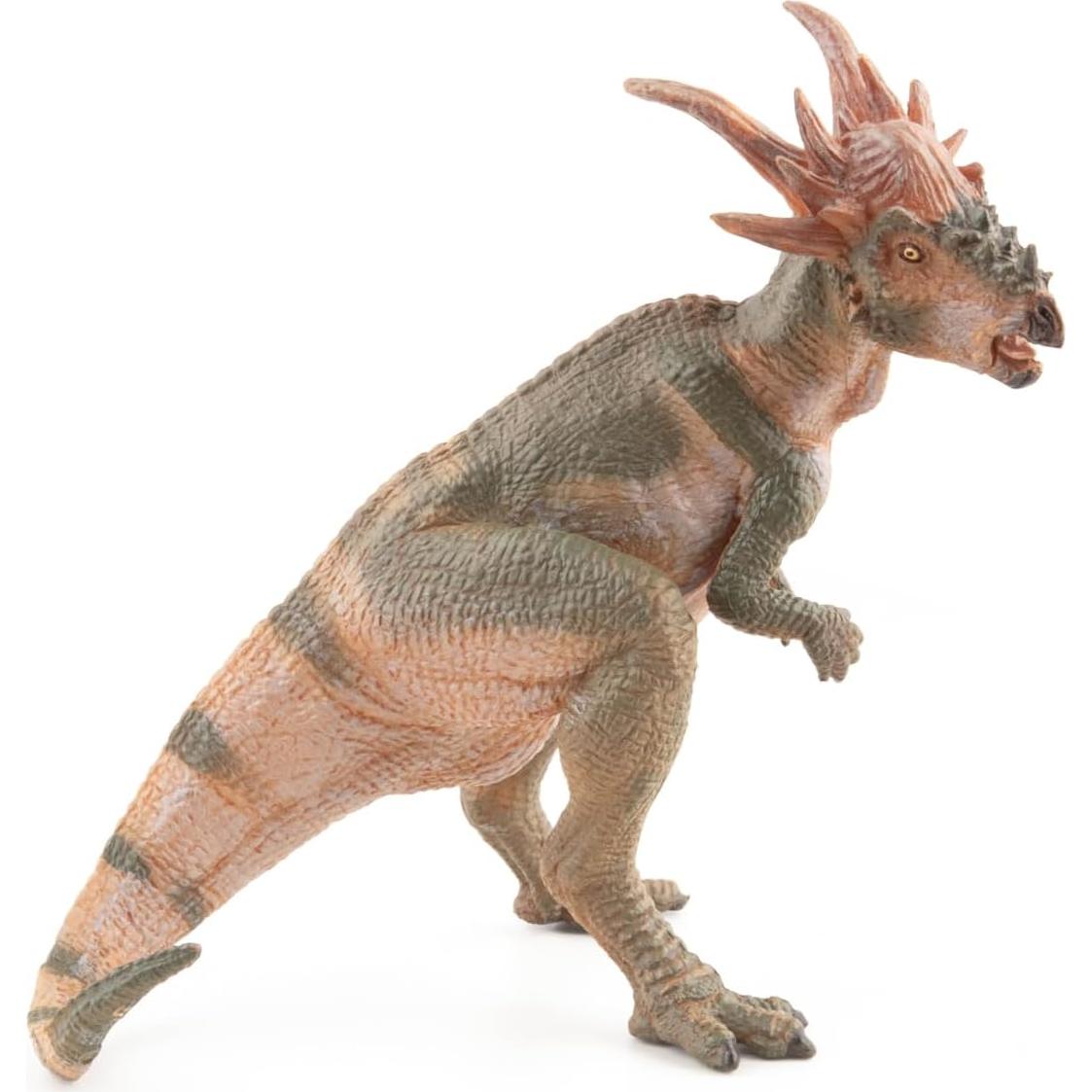 Figura de Dinosaurio Stygimoloch Papo - Pintada a Mano 9x7x8cm