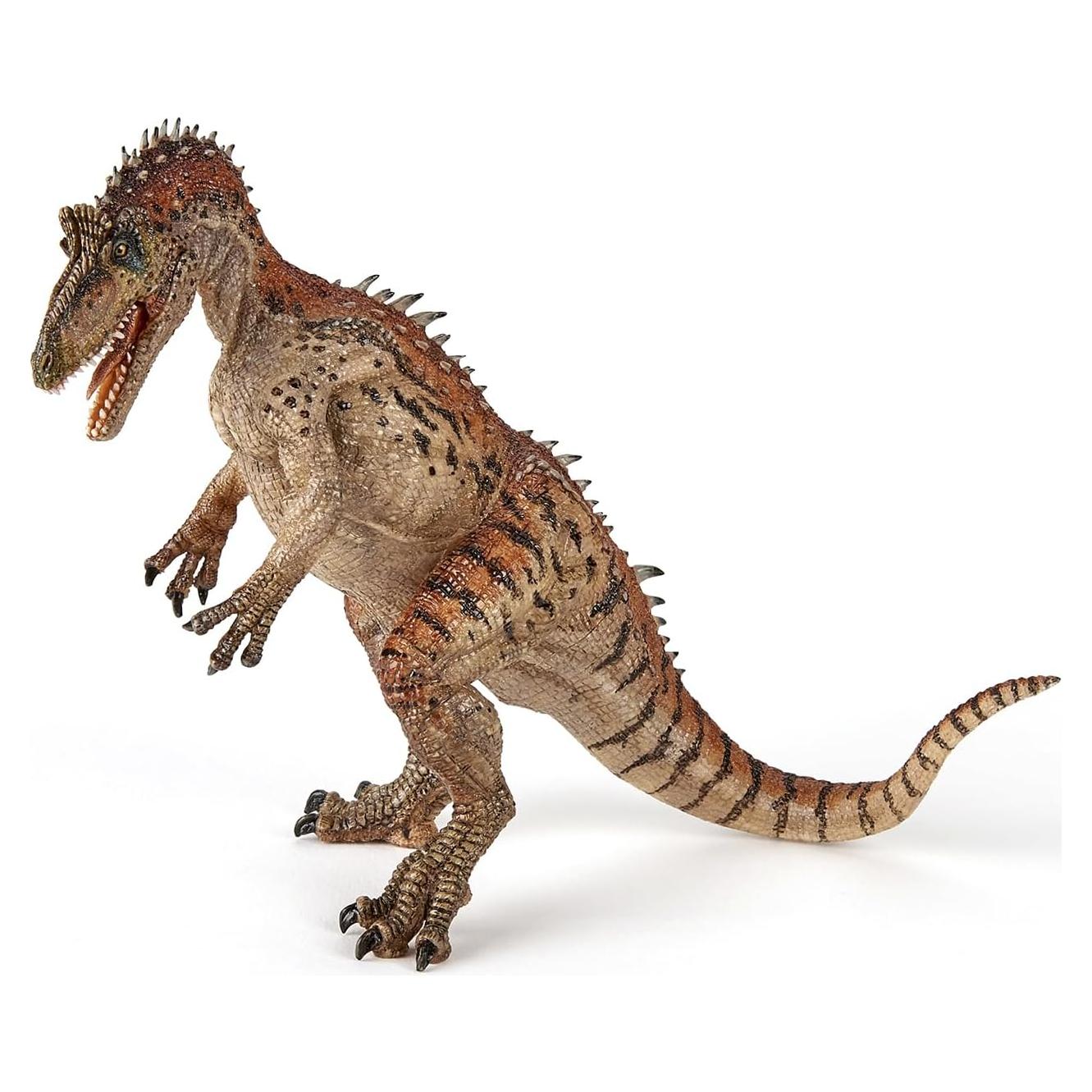 Figurita Dinosaurio Cryolophosaurus Papo 11.3cm Pintada a Mano