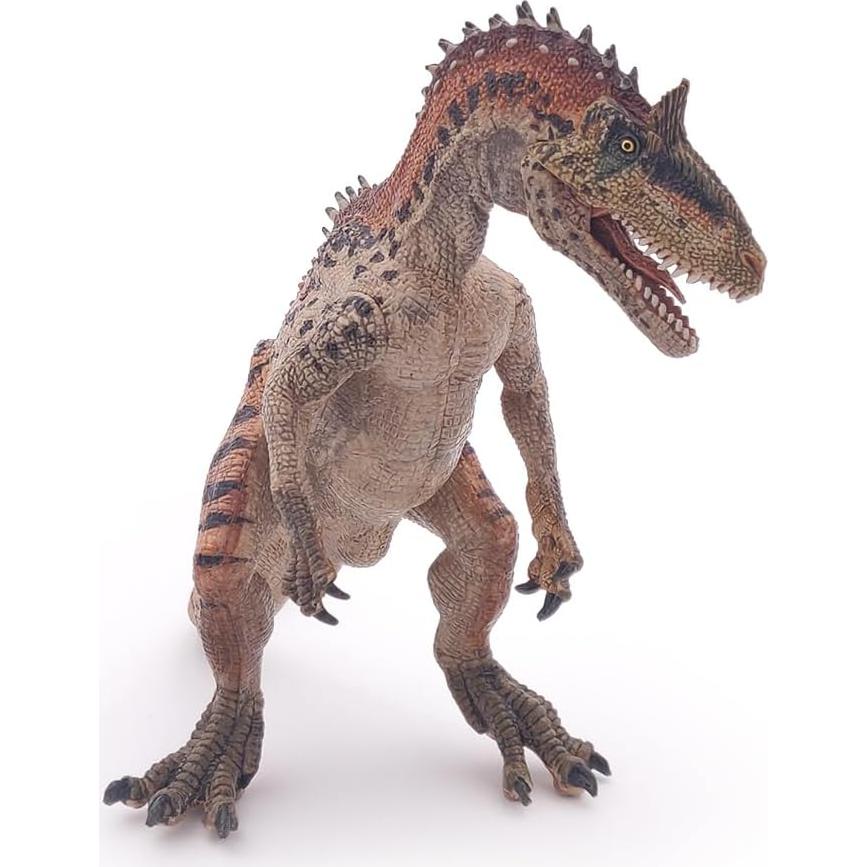Figurita Dinosaurio Cryolophosaurus Papo 11.3cm Pintada a Mano