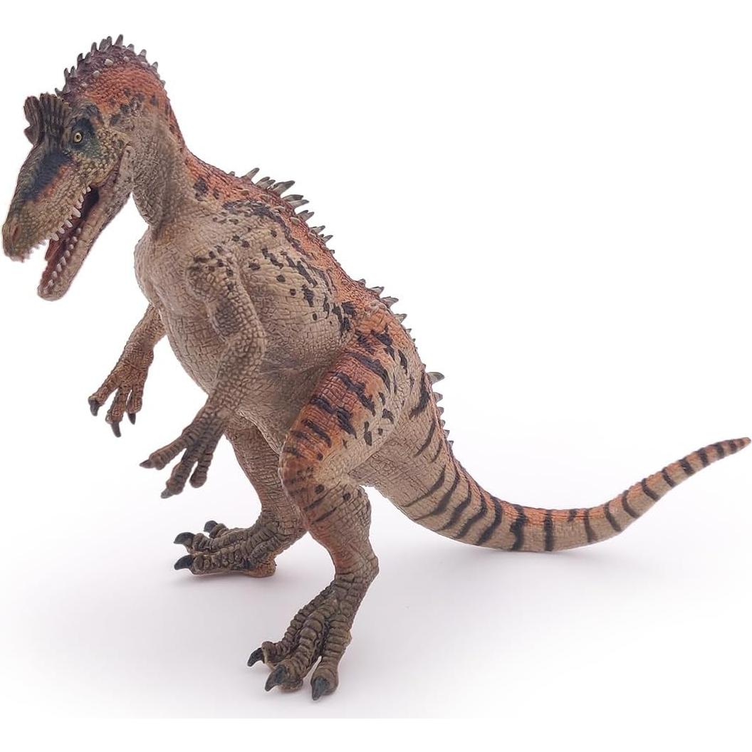 Figurita Dinosaurio Cryolophosaurus Papo 11.3cm Pintada a Mano
