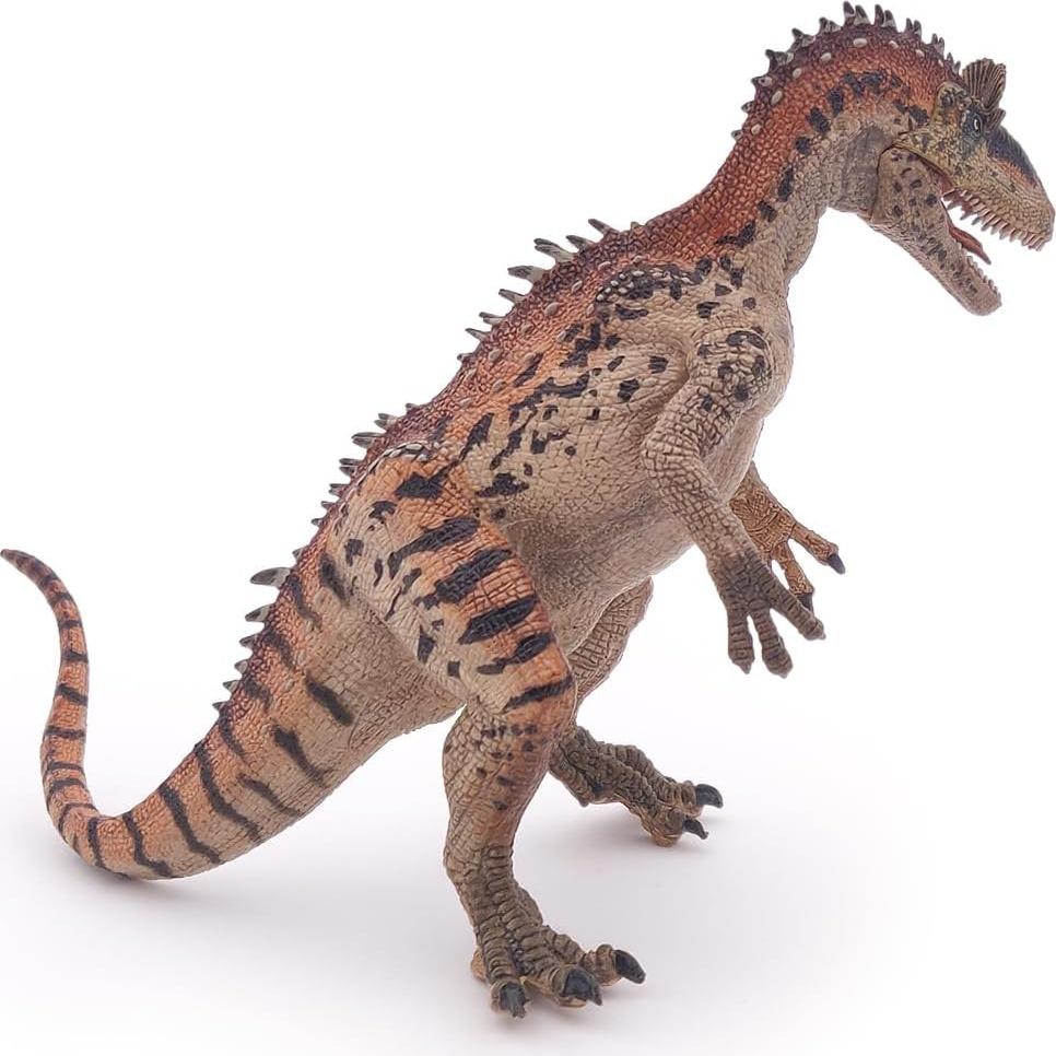 Figurita Dinosaurio Cryolophosaurus Papo 11.3cm Pintada a Mano