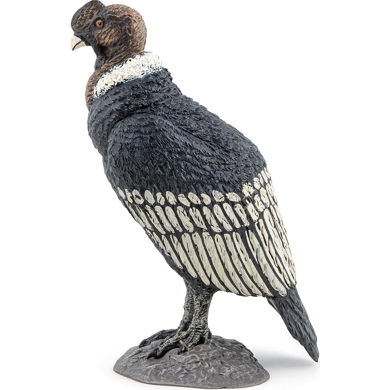 Figura Cóndor Andino Papo 5.5x8x8 cm Pintada a Mano