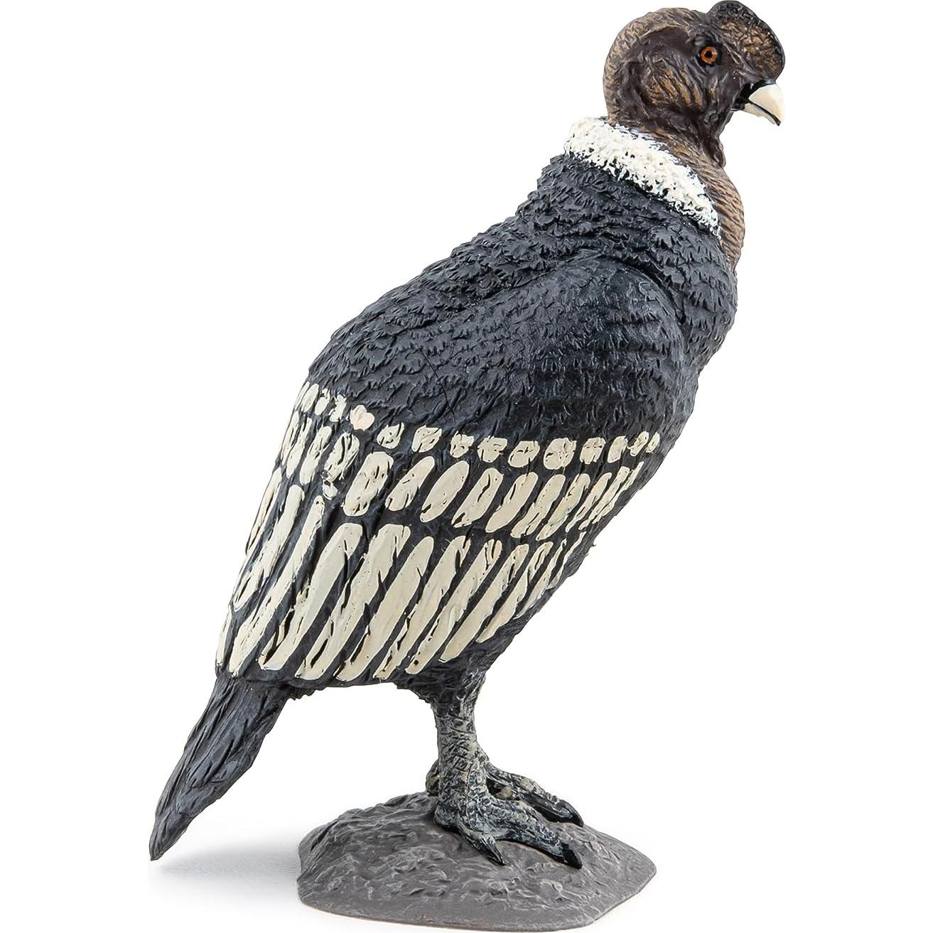 Figura Cóndor Andino Papo 5.5x8x8 cm Pintada a Mano