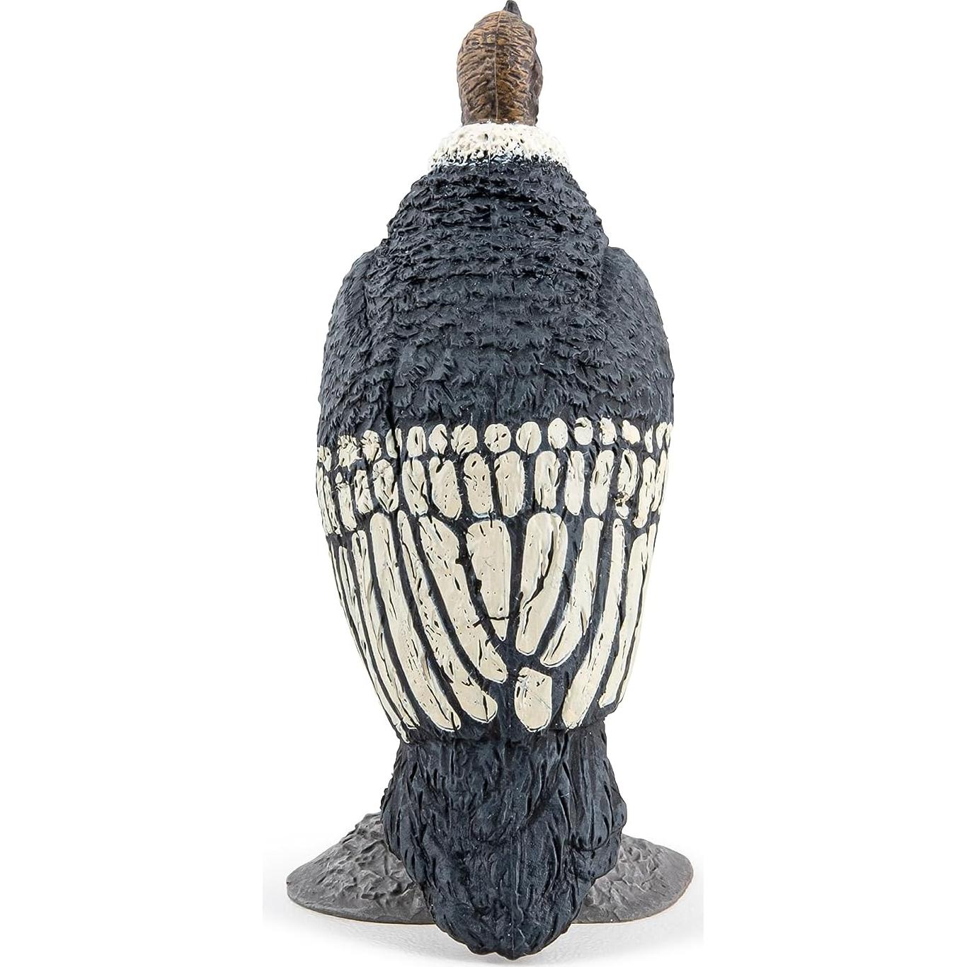 Figura Cóndor Andino Papo 5.5x8x8 cm Pintada a Mano