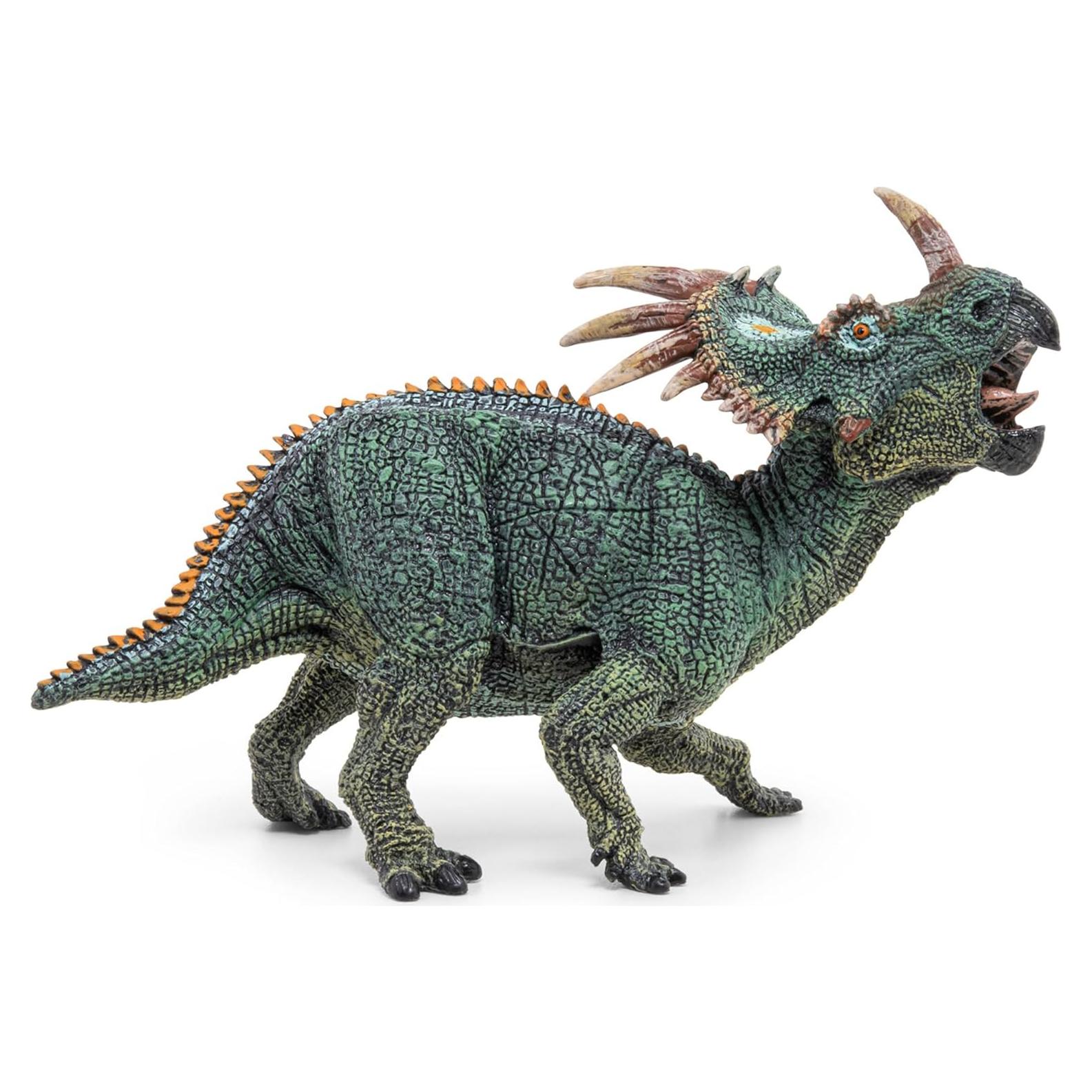 Figura Estiracosaurio Papo 55090 - Dinosaurio Detallado 13.78 cm