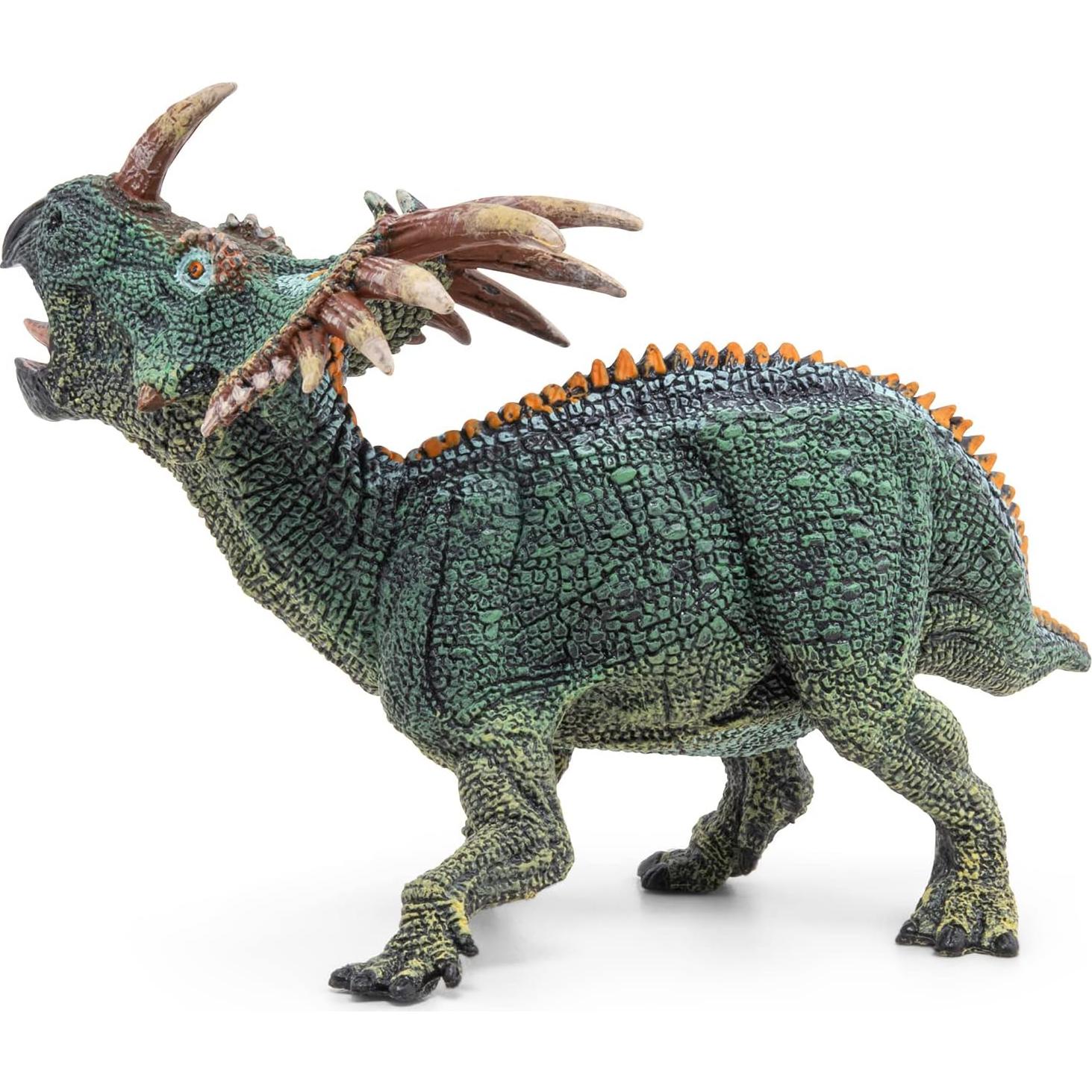 Figura Estiracosaurio Papo 55090 - Dinosaurio Detallado 13.78 cm
