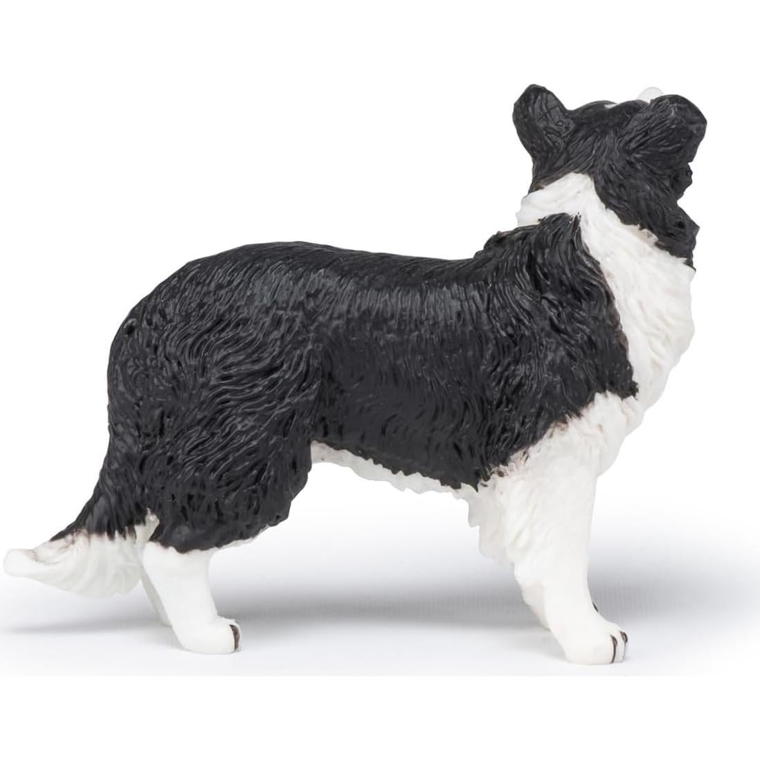 Figura Collie de la Frontera Papo - Pintada a Mano 9.5 cm