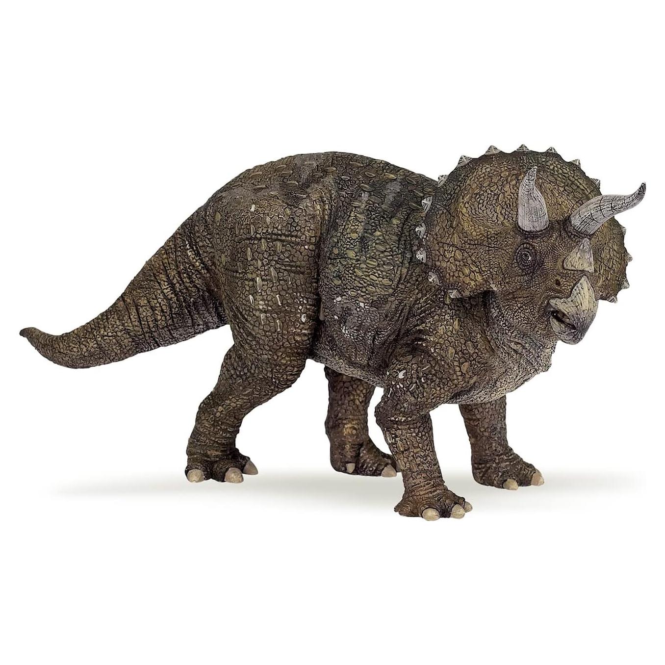 Figura de Dinosaurio Triceratops Papo 22x6.3x10.5cm