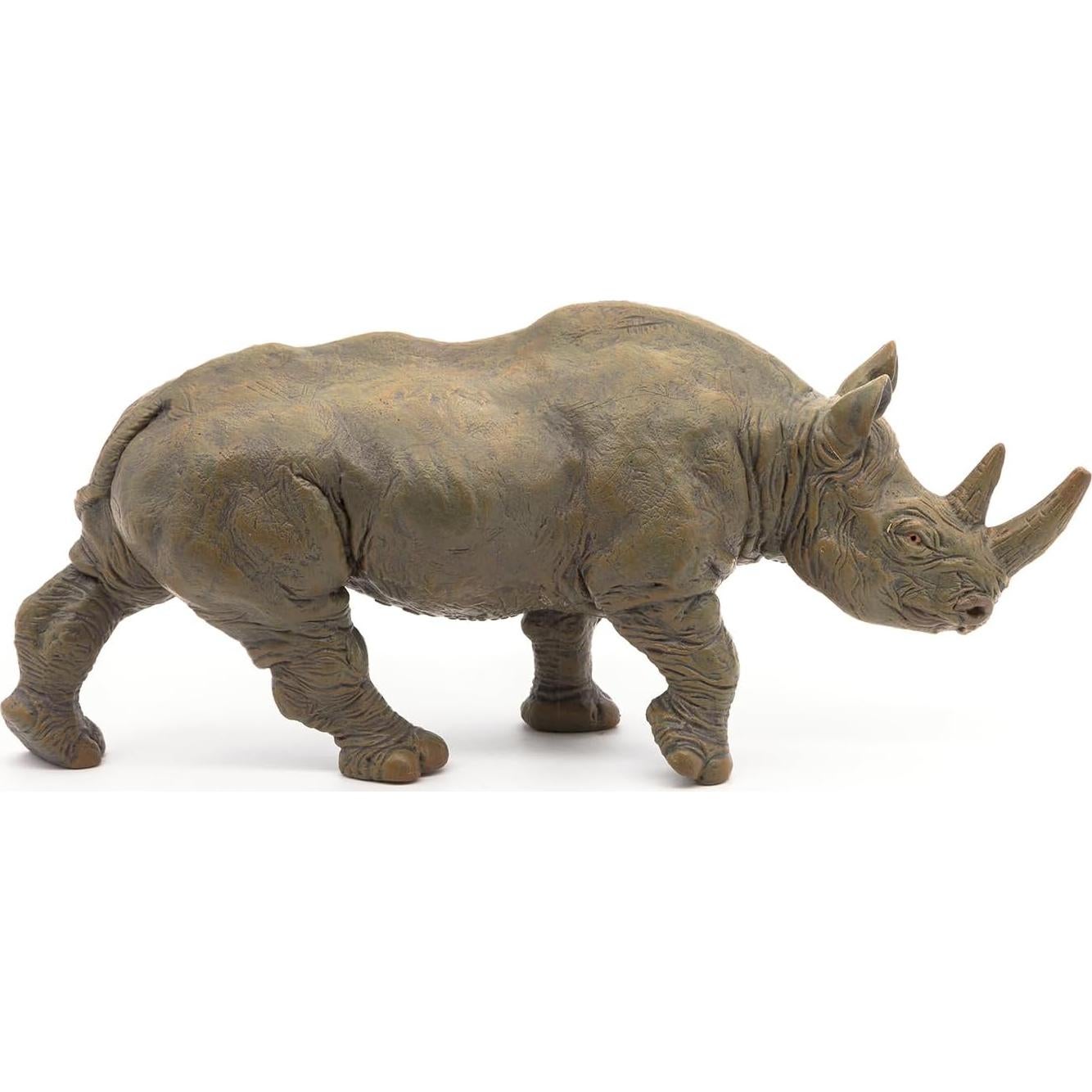 Figura de Juguete Rinoceronte Negro Papo 13.97 cm Detallado