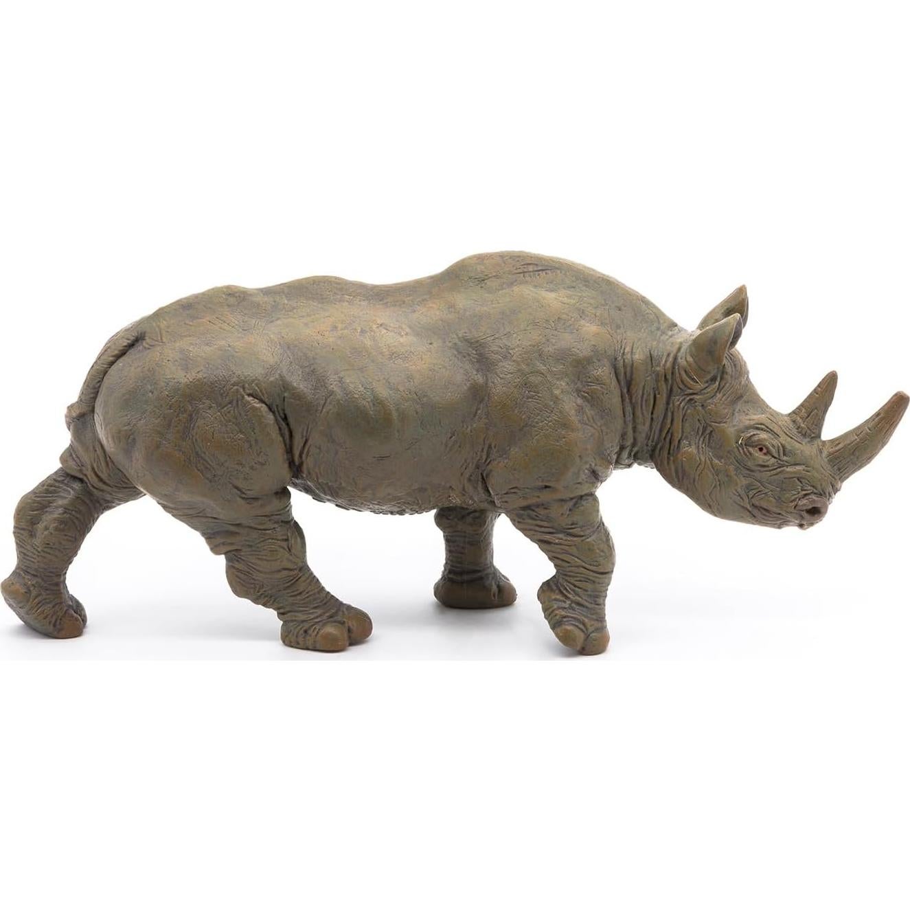 Figura de Juguete Rinoceronte Negro Papo 13.97 cm Detallado