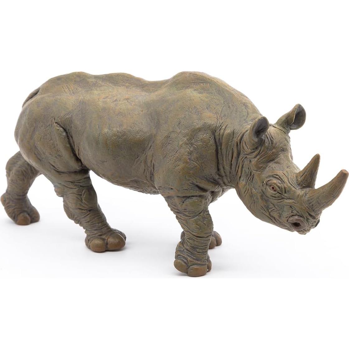 Figura de Juguete Rinoceronte Negro Papo 13.97 cm Detallado