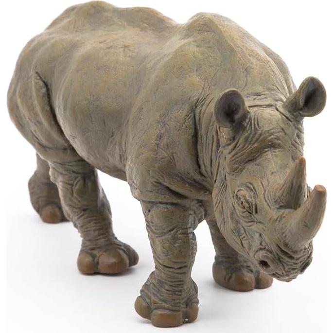 Figura de Juguete Rinoceronte Negro Papo 13.97 cm Detallado