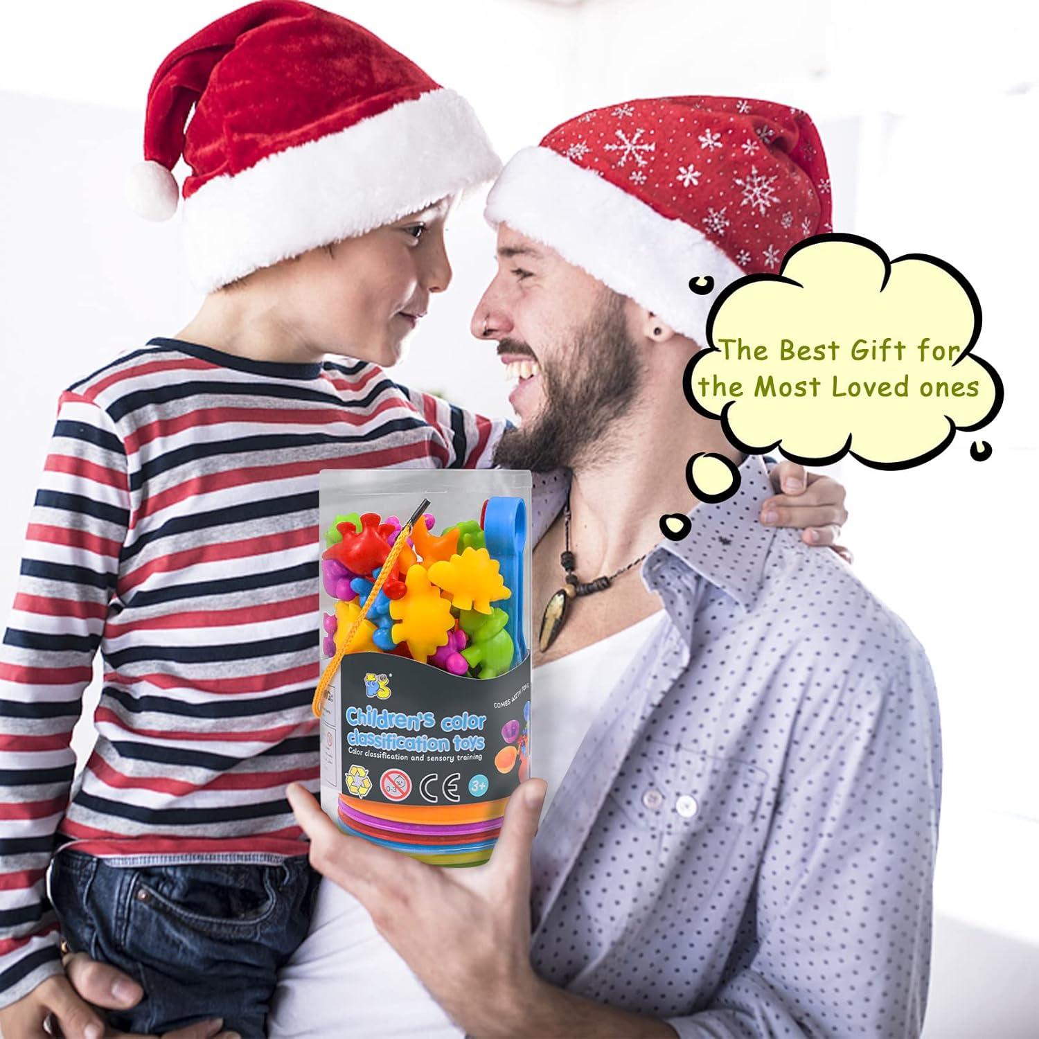 Juego de Clasificación de Dinosaurios TSYAN para Niños 3-5 Años