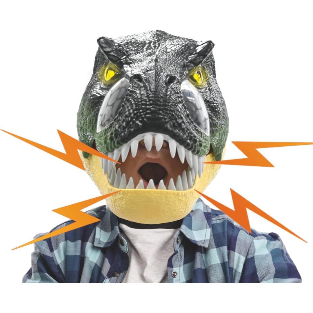 Máscara de Dinosaurio Lexibook RPDINO01 con Mandíbula Móvil y Sonidos